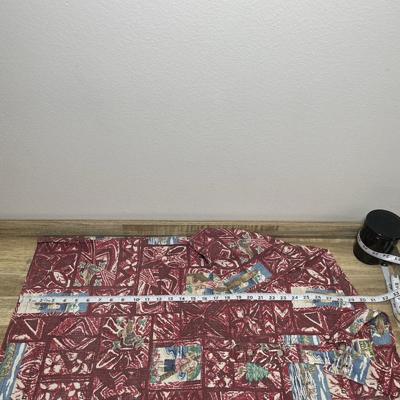 Reyn Spooner Mele Kalikimaka Christmas Hawaiian Pop Over Shirt Mens Limited - Picture 7 of 7